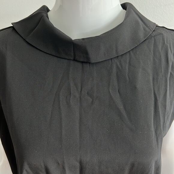 NWT REVOLVE & MINIMALIST lovers COMMENSE black blouse cap sleeves M - Picture 6 of 9